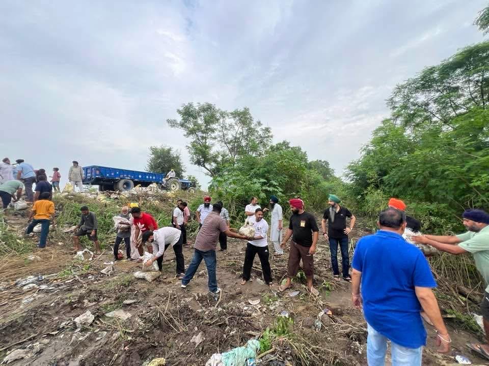 Timely action taken in village Passi Bet to make Dhussi Dam safe - MLA Ghuman.